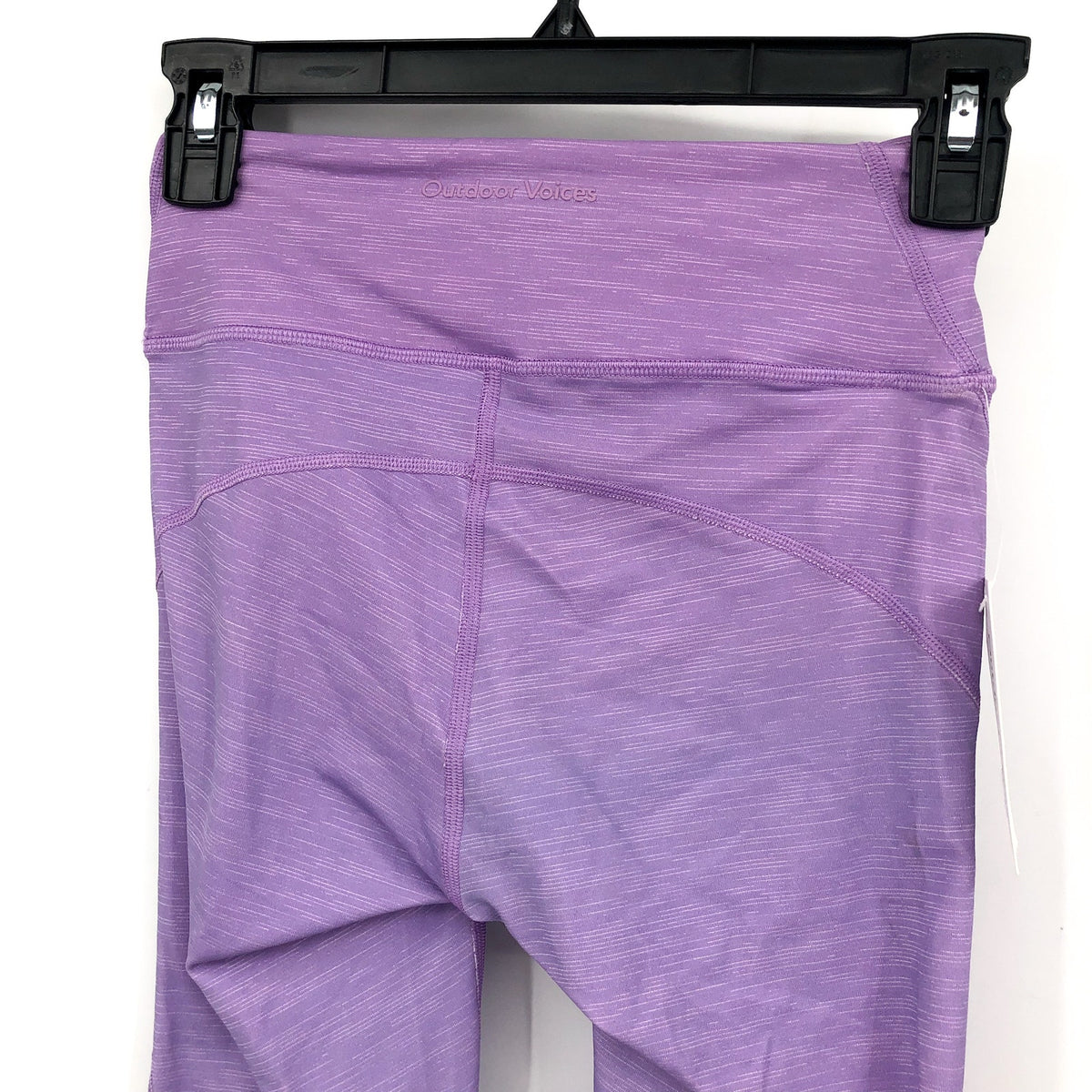 OUTDOOR VOICES Women's TechSweat 7/8 Leggings XS Purple Blue Ombre NWT