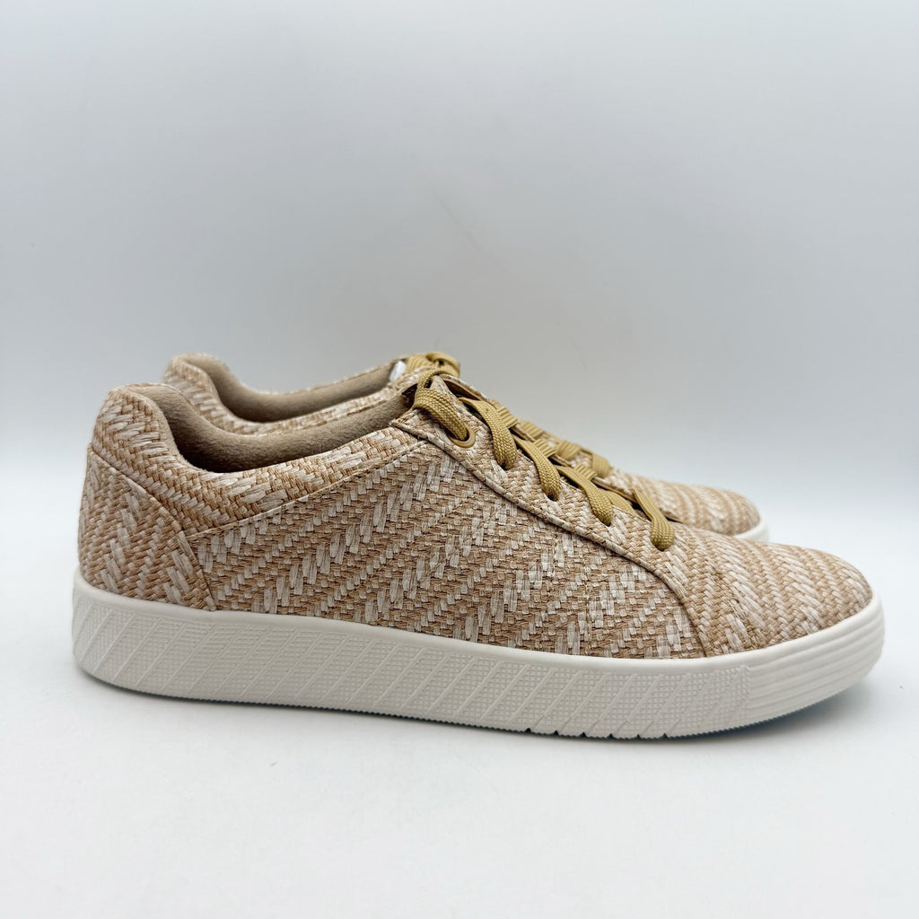 SOUL Naturalizer Womens Neela Sneakers US 8 M EU 38.5 Beige Woven NIB