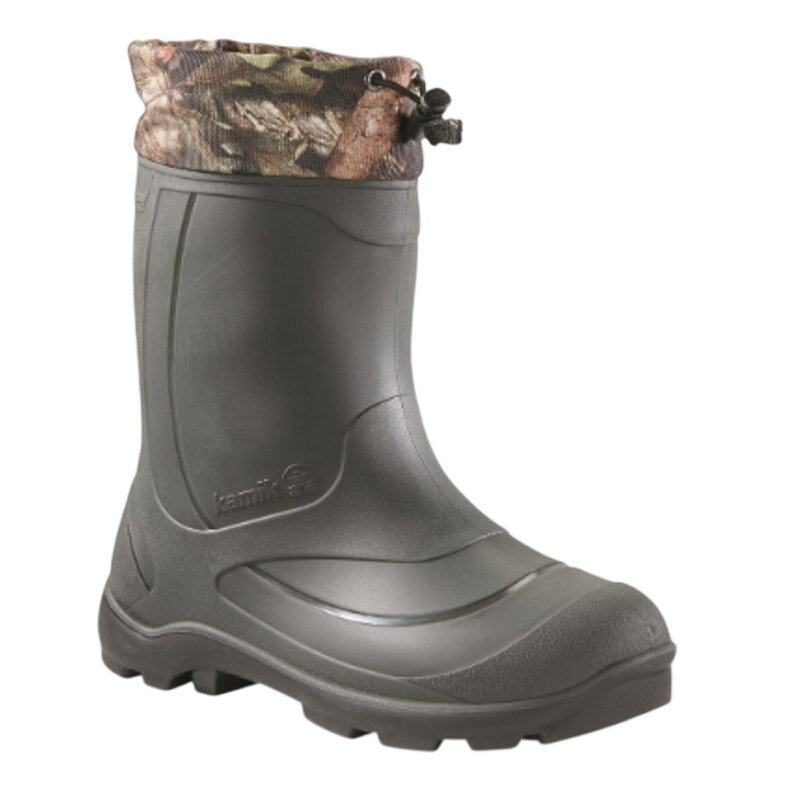 Kamik Kids Snobuster 2 Winter Boots US 12 EU 30 Green Camo Waterproof NIB