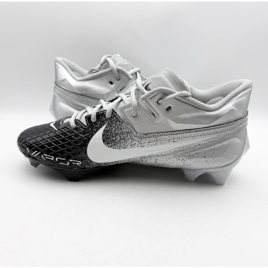 Nike Mens Vapor Edge Elite 360 2 Football Cleats Size 8 Silver DA5457-003 NWOB