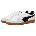 PUMA Womens Palermo Low Casual Sneakers Size 9.5 White Grey Black Leather NWOB