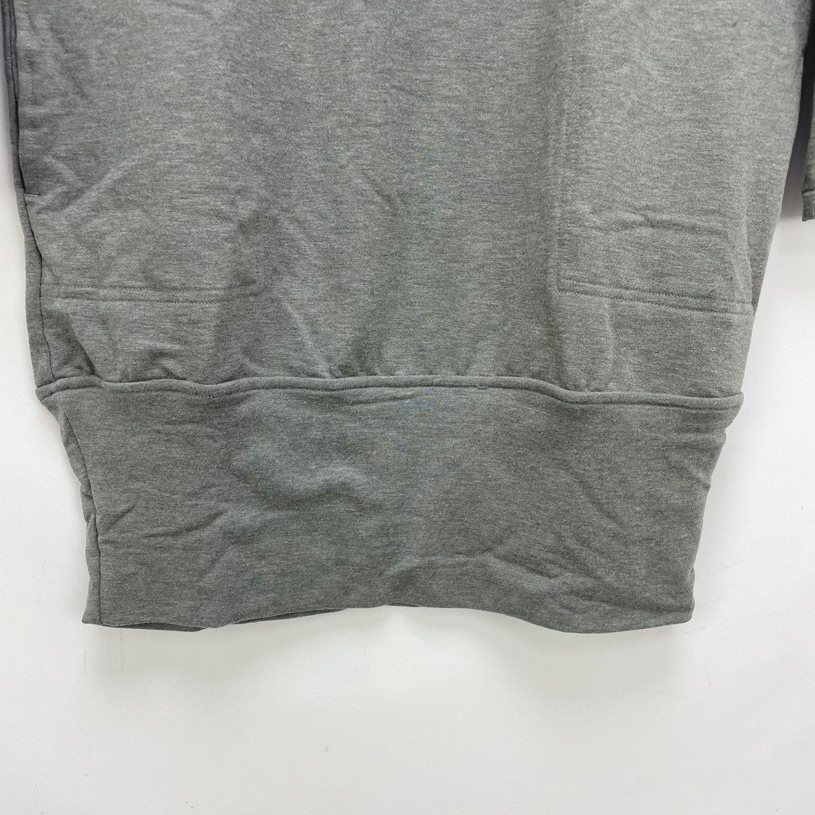 Prana Womens Rosie Sweater Dress Small Grey Sweatshirt Relaxed NWT