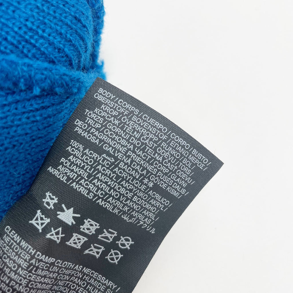 Hurley Mens Icon Staples Beanie One Size Blue Knit Hat NWT