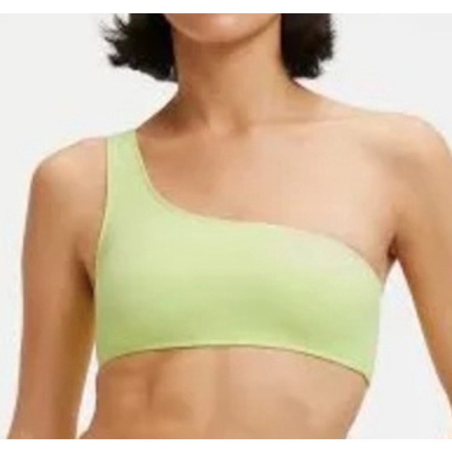 American Scuba Hot Shoulder Bikini Top Size 5 XXL Swim Key Lime Green NWT