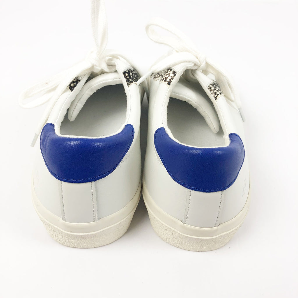 MADEWELL Womens Sidewalk Low-Top Sneakers Size 6 White Leather Wave NWOB