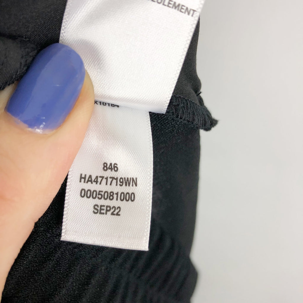 HALOGEN Women Ankle Pants Black Size 22 Classic Pull-On High Rise Pockets NWT
