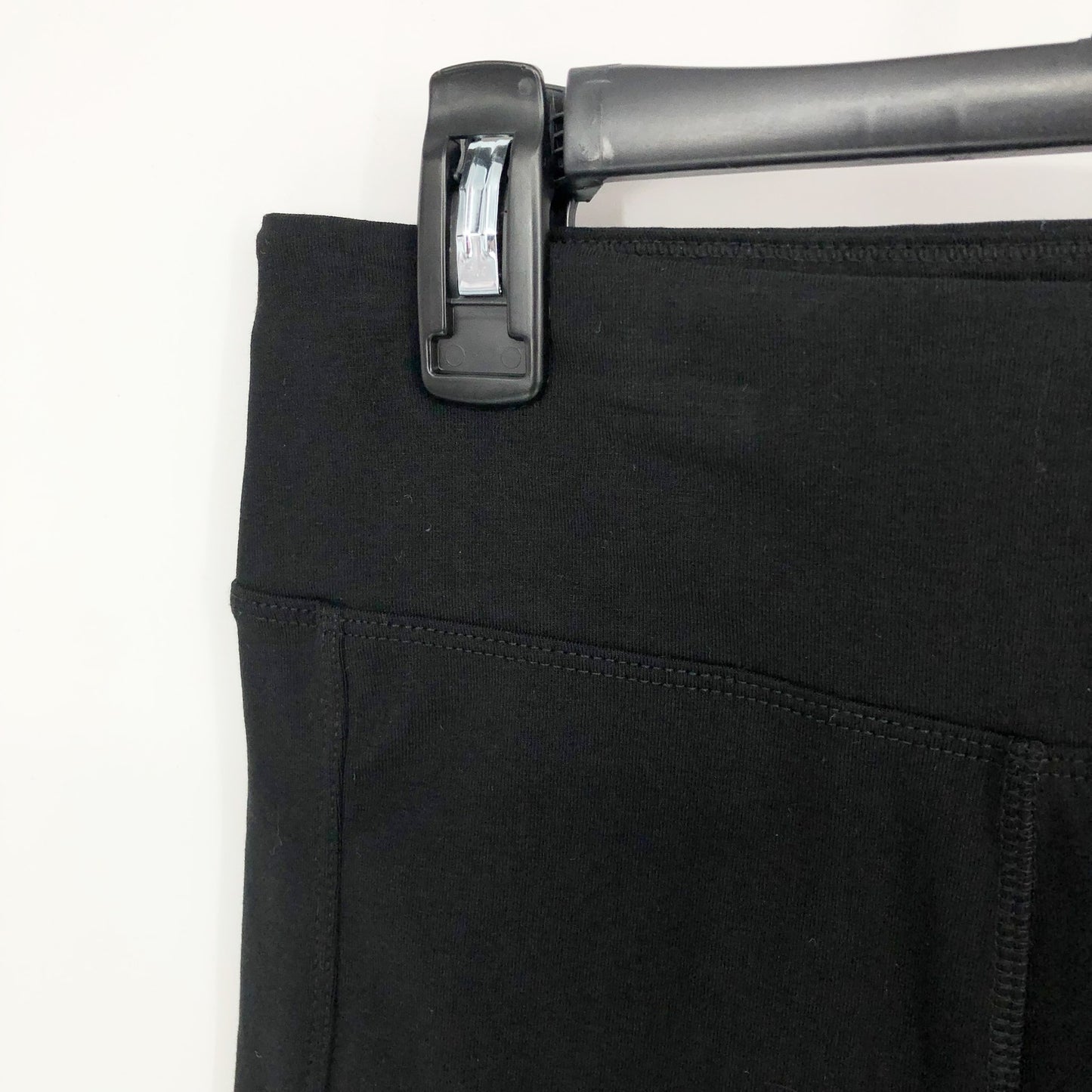 TOMMY HILFIGER SPORT Women's Performance Legging XS Black Jersey Stretch NWT