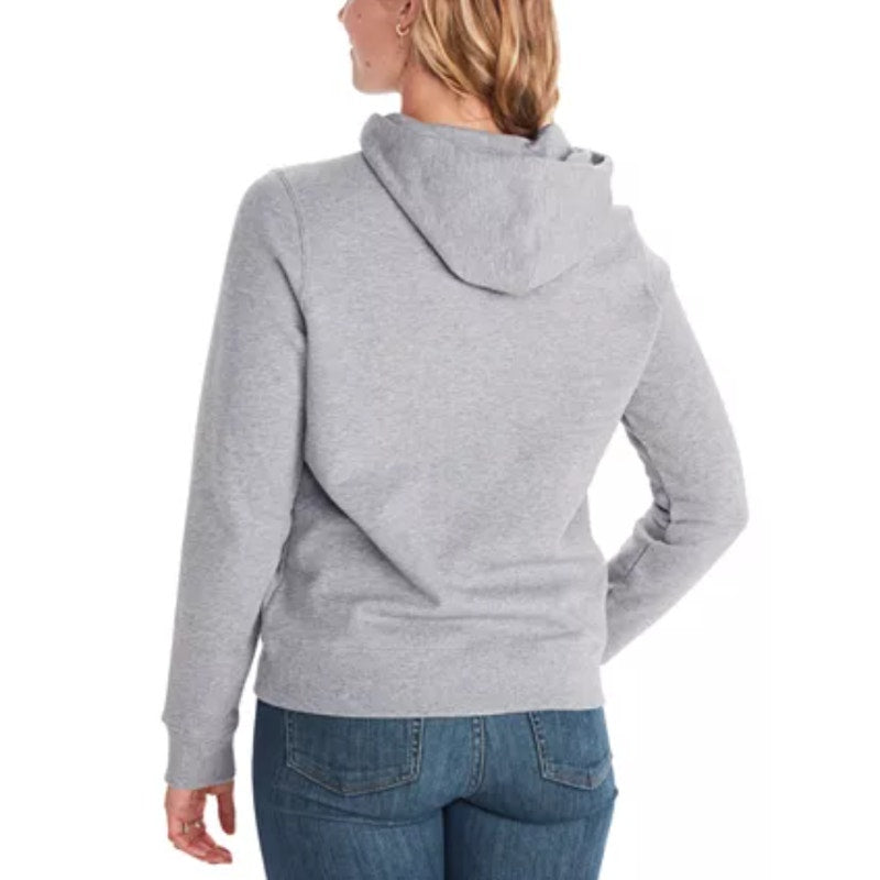 Marmot Women's Critter Mountain Hoodie Sweatshirt XS Grey Pullover NWT