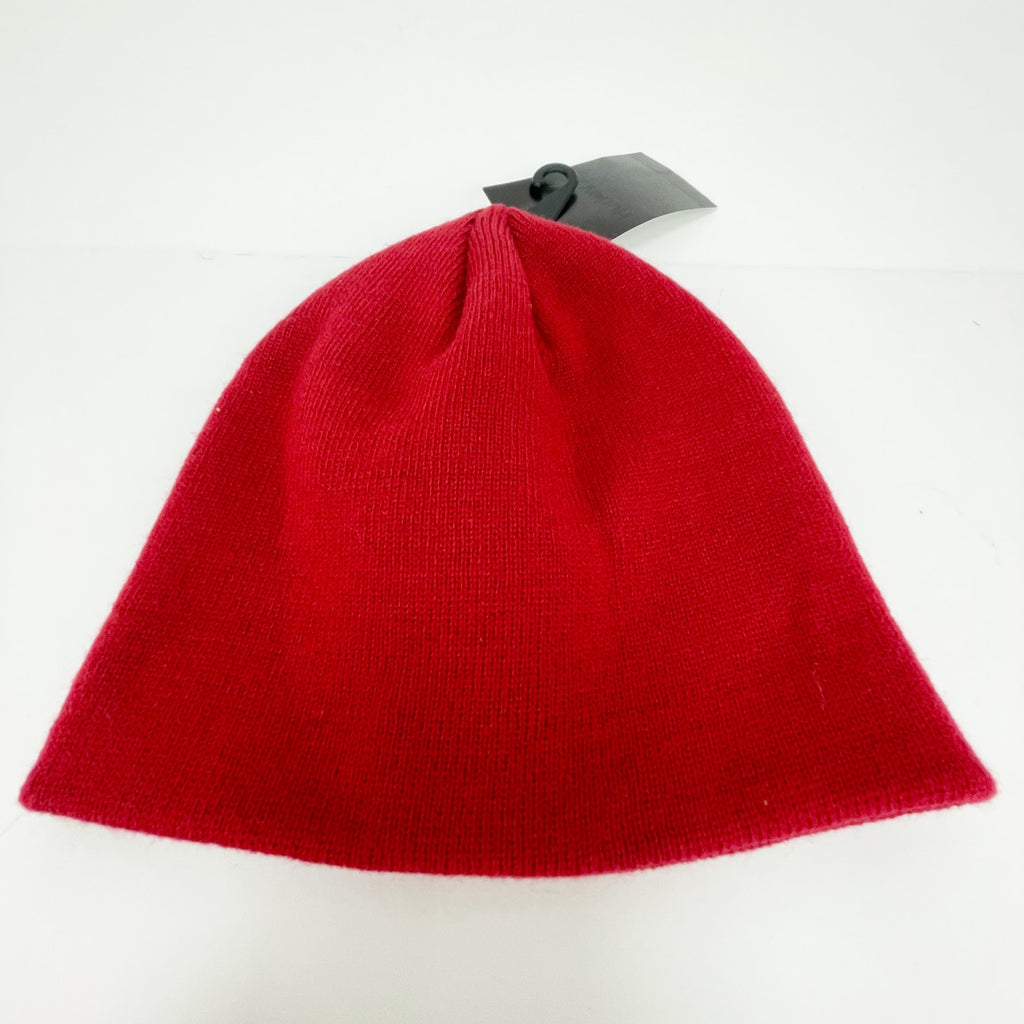 Hurley Adult Icon Staples Beanie Hat One Size Red Logo Knit NWT