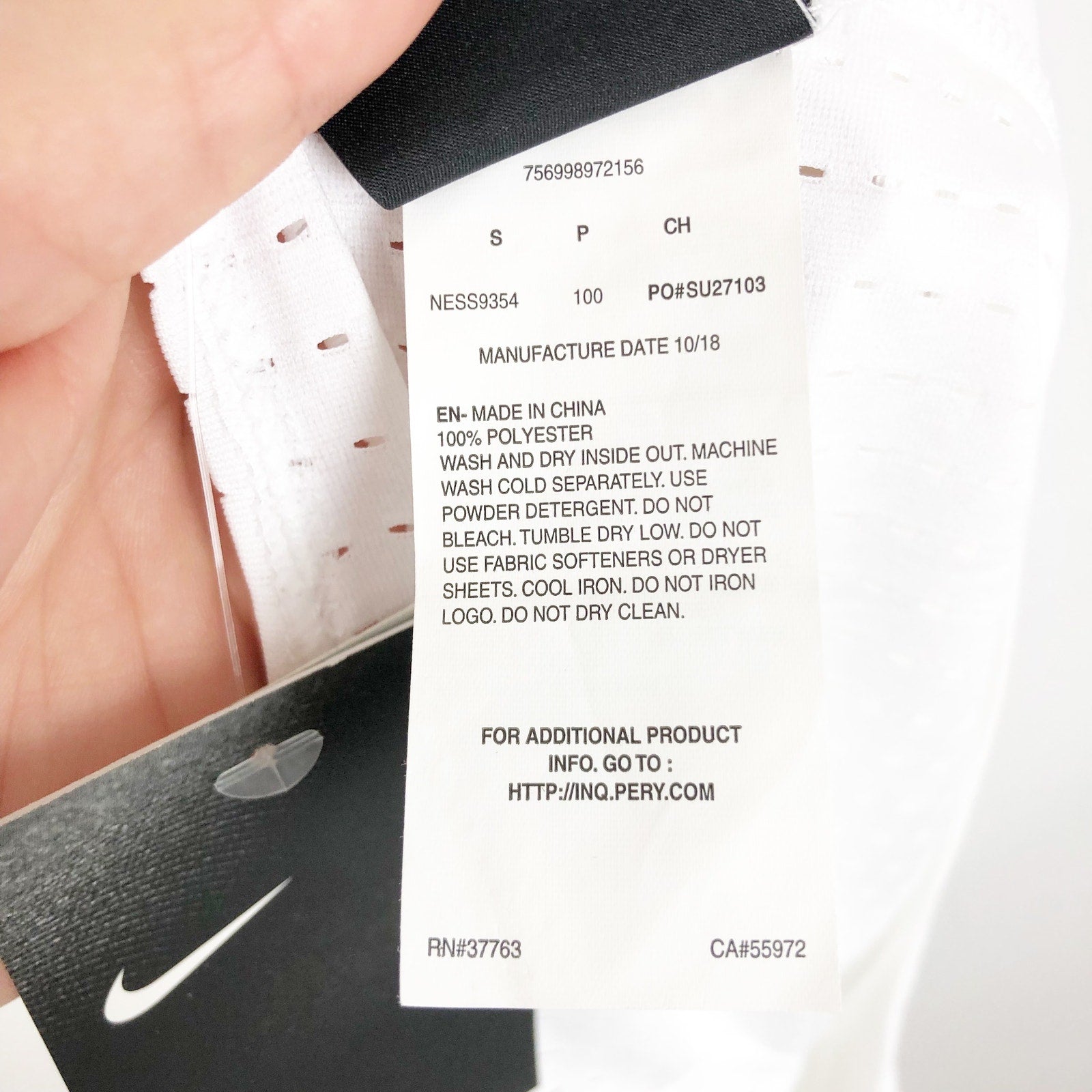 Nike Womens Sport Mesh Reversible Dress Small White Racerback Swim Cover-Up NWT