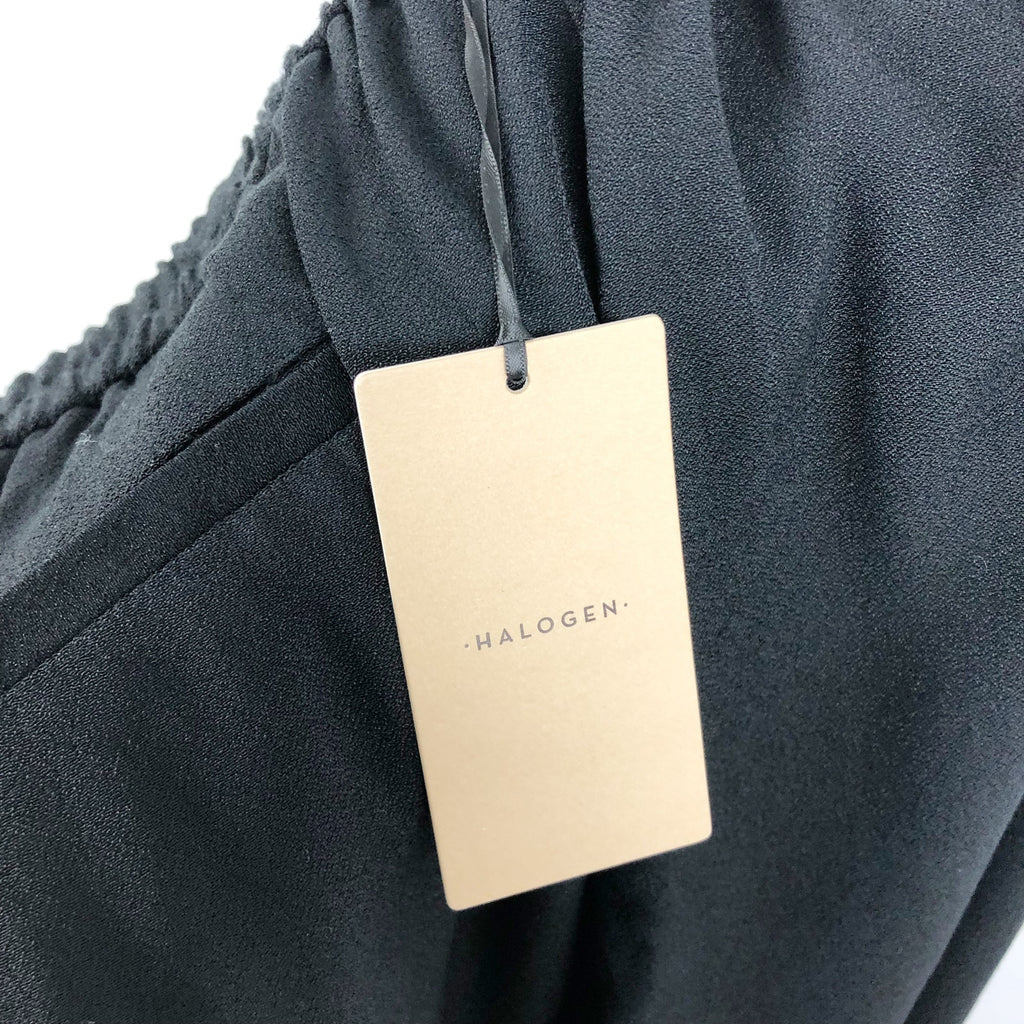 HALOGEN Women Ankle Pants Black Size 22 Classic Pull-On High Rise Pockets NWT