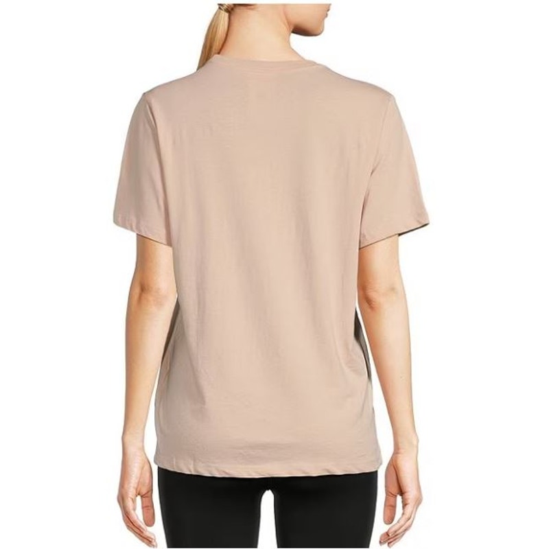 The North Face Womens Half Dome Logo Tee XS Pink Moss Short Sleeve NWT