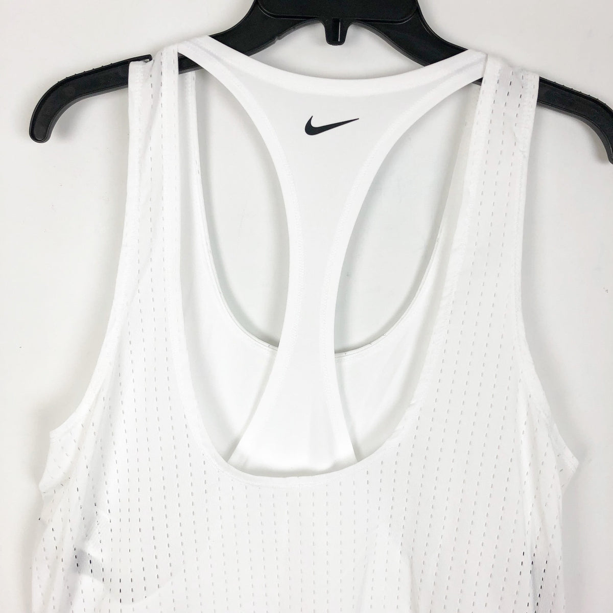 Nike Womens Sport Mesh Reversible Dress Small White Racerback Swim Cover-Up NWT