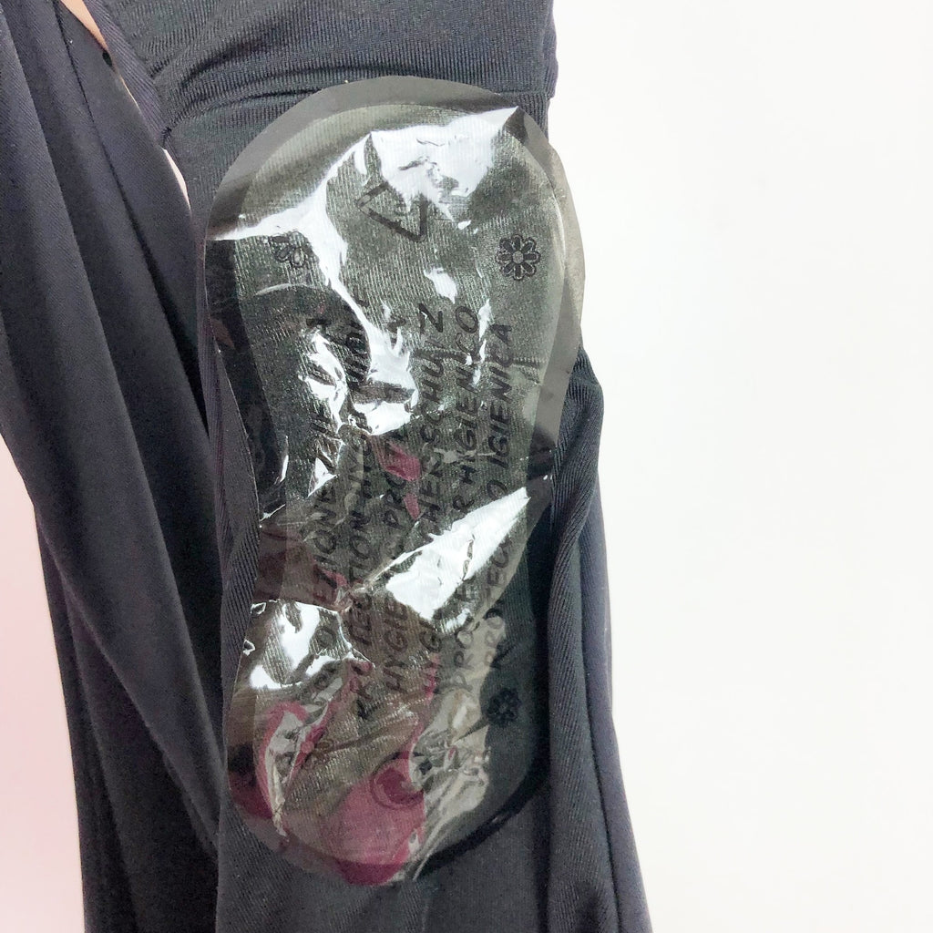 Good American Waist Cincher One Piece Swimsuit 4 XL Black T Back Strap NWOT