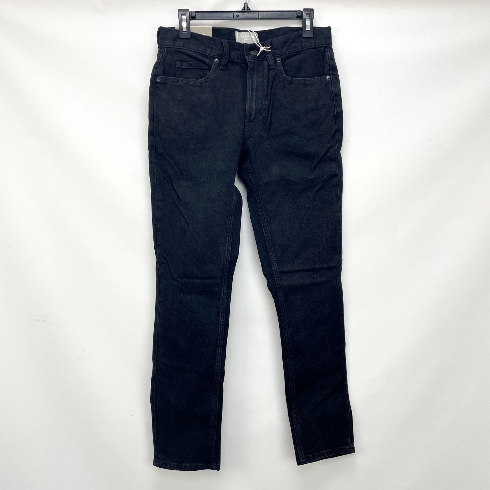 Everlane Mens The Organic Cotton Slim Fit Jeans 31x30 Coal Black NWT