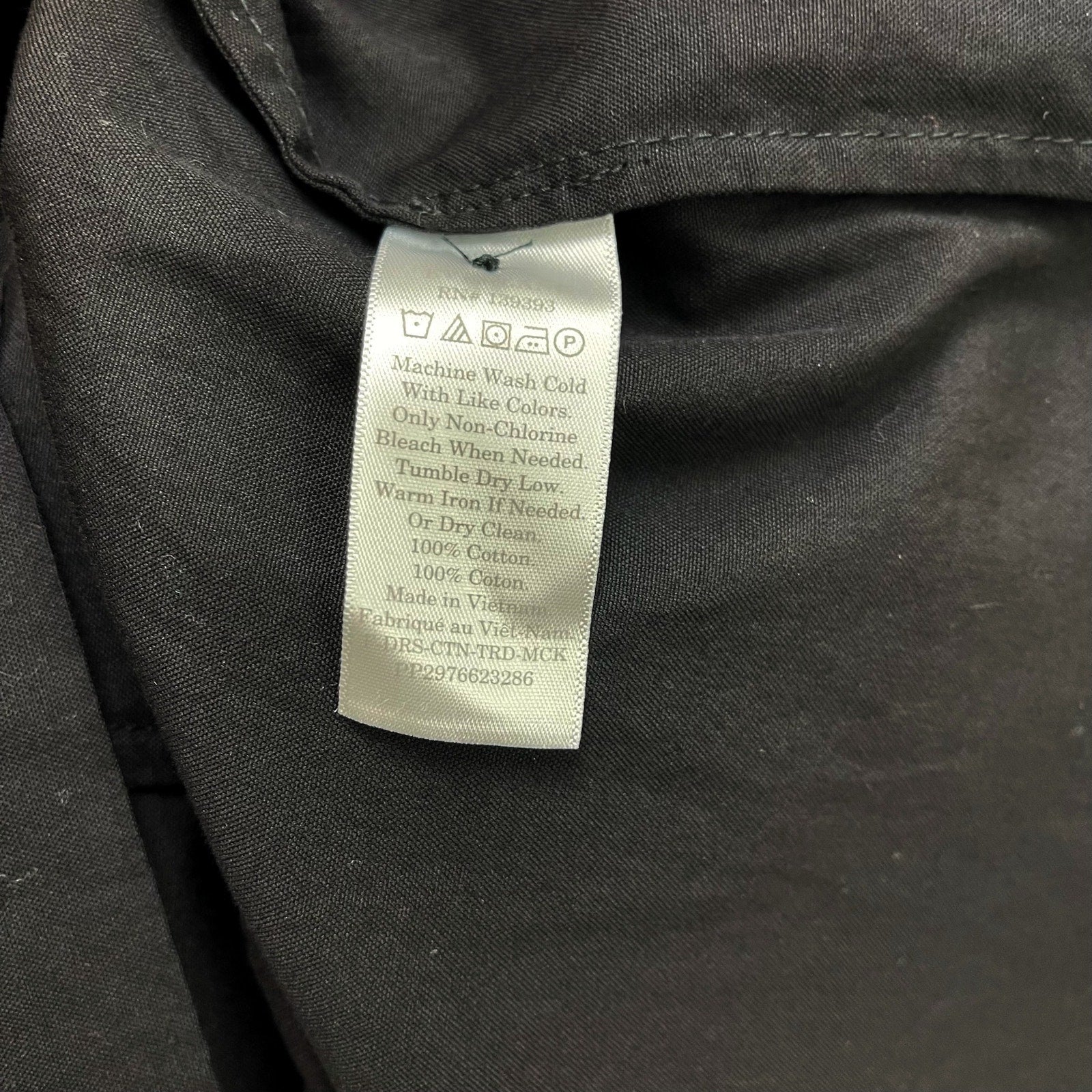 Everlane Womens Tiered Mock Neck Dress XS Black Short Sleeve Prairie Cotton NWT