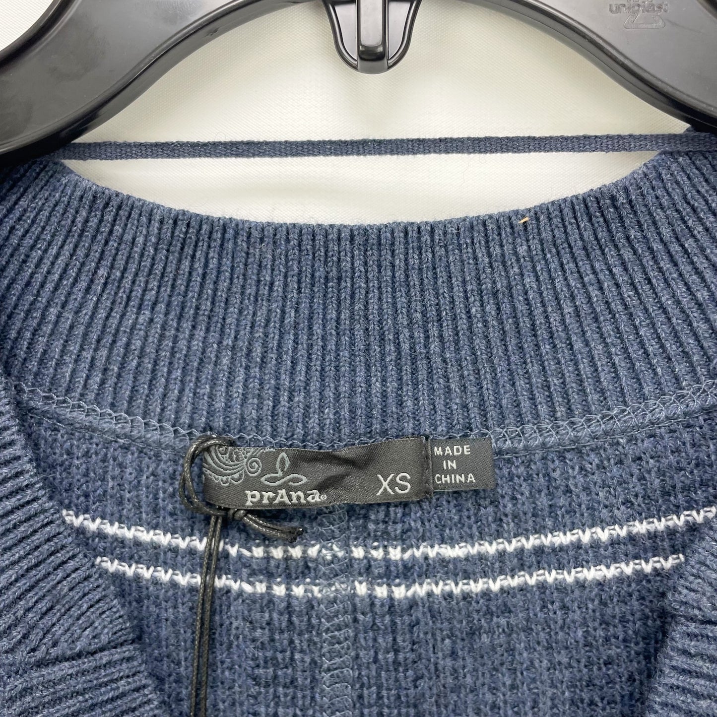 prAna Womens Milani Henley Dress Nautical Stripe XS