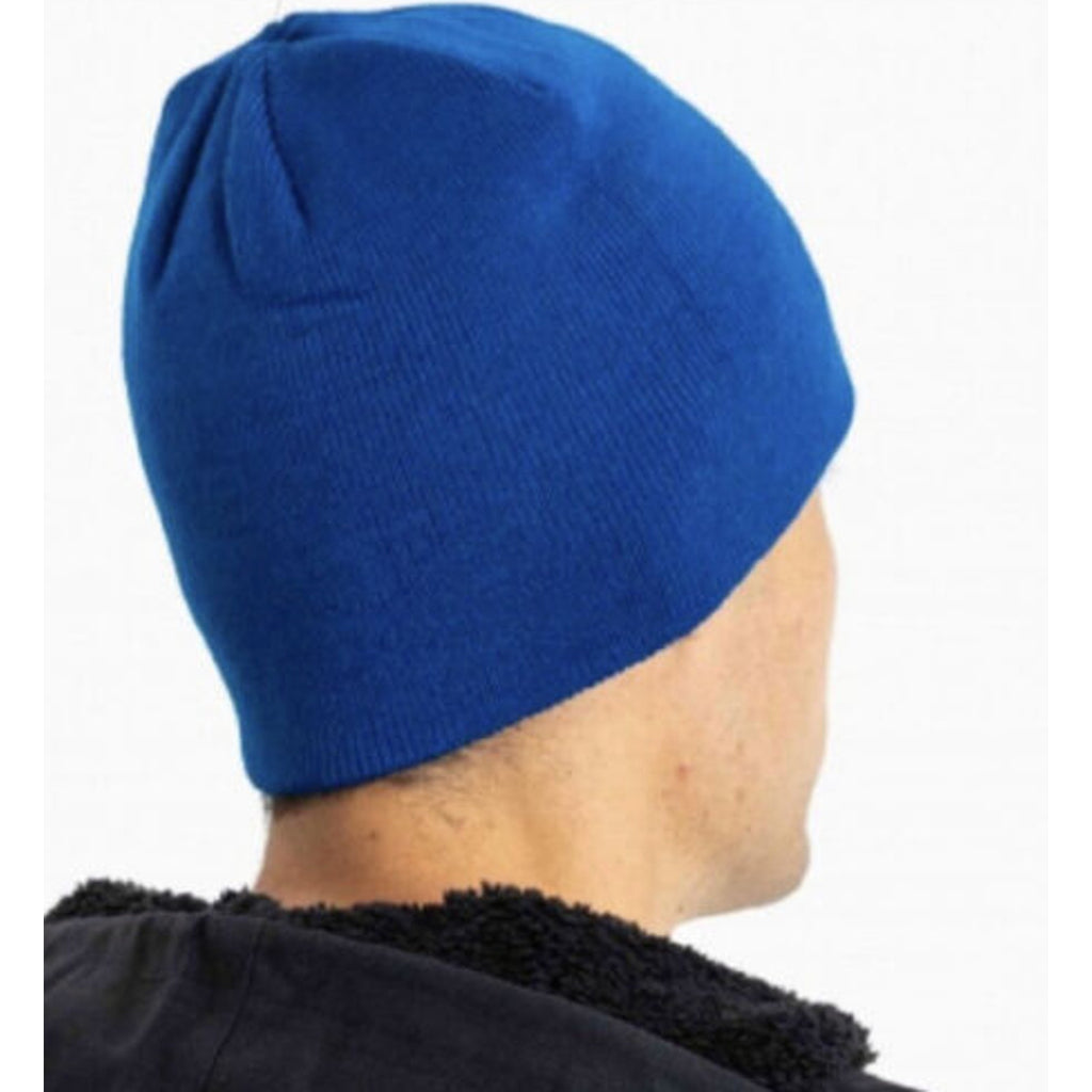 Hurley Mens Icon Staples Beanie One Size Blue Knit Hat NWT