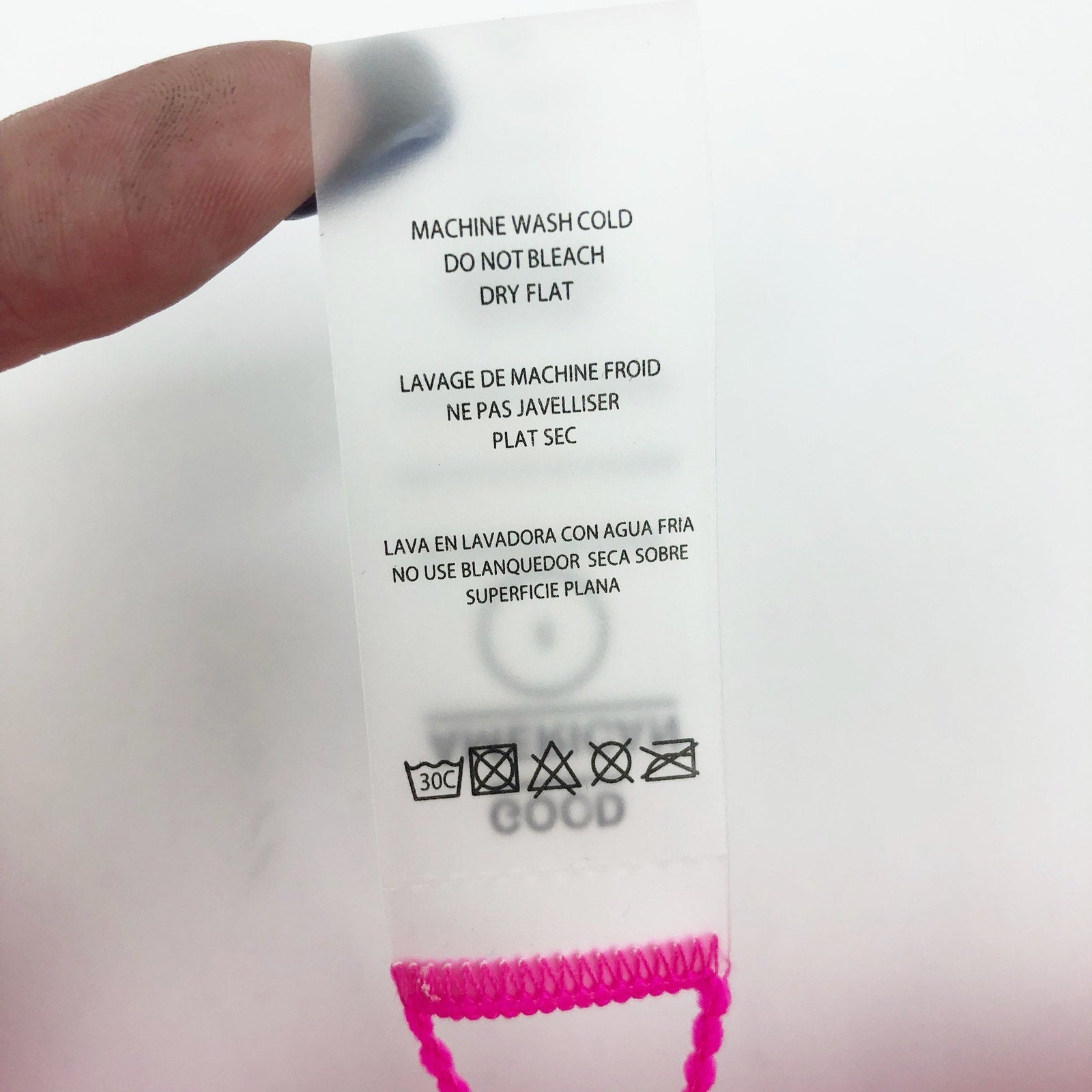 Good American Tiny Ties Bikini Bottoms Sz 4 XL Hot Pink Swimwear Matte NWT
