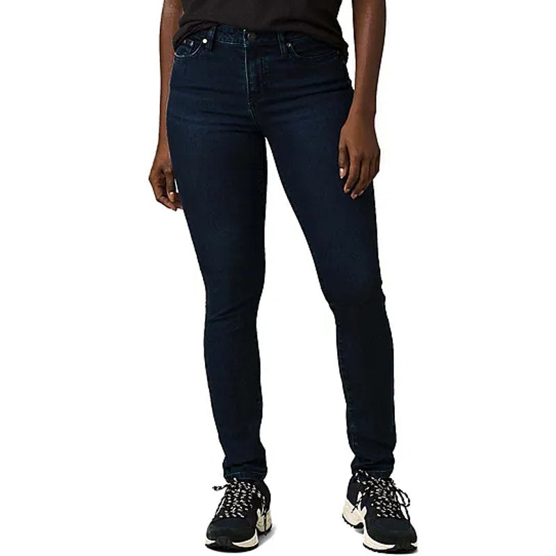Prana Womens Sienna Skinny Jeans 27x28 US 4 Deep Blue Stretch Denim Mid Rise NWT