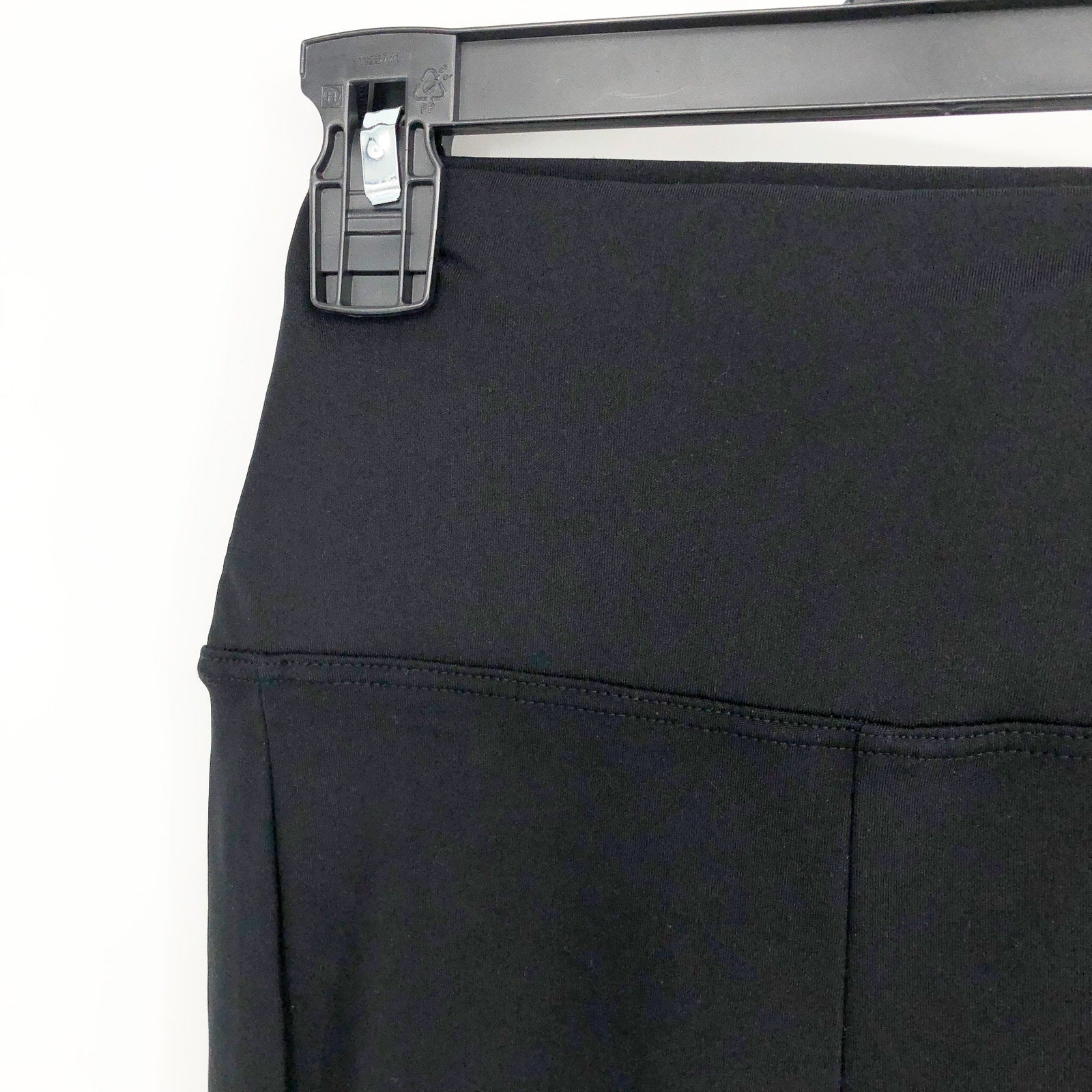 Capezio Womens Stirrup Leggings Small US 4-6 Black High Rise Pull On Stretch NWT