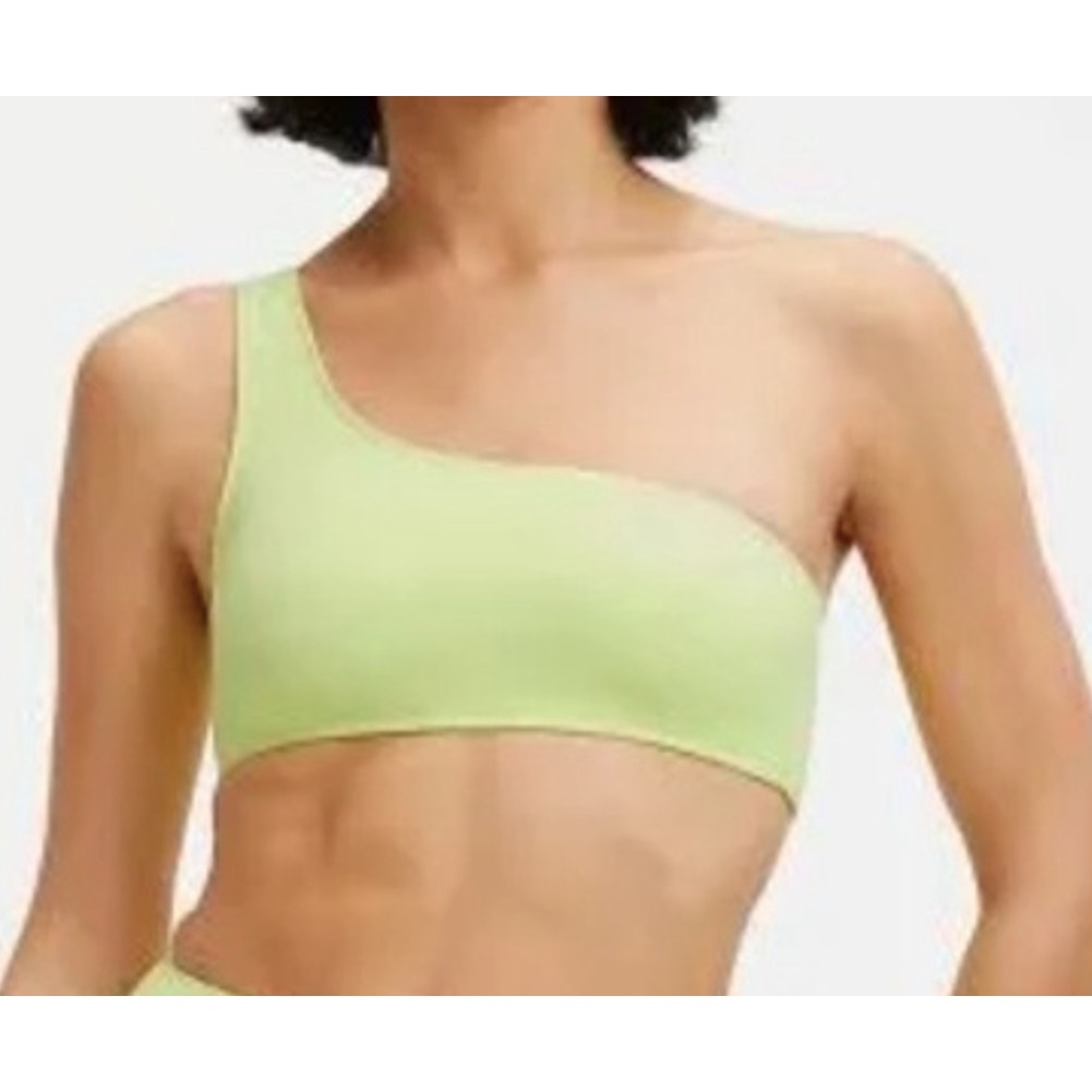 American Scuba Hot Shoulder Bikini Top Size 4 XL Swim Key Lime Green NWT