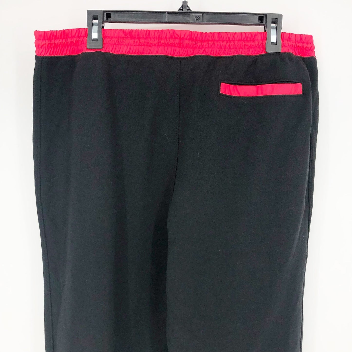 The North Face Womens TNF Tech Pants XL Black Hot Pink Drawstring Outdoor NWT