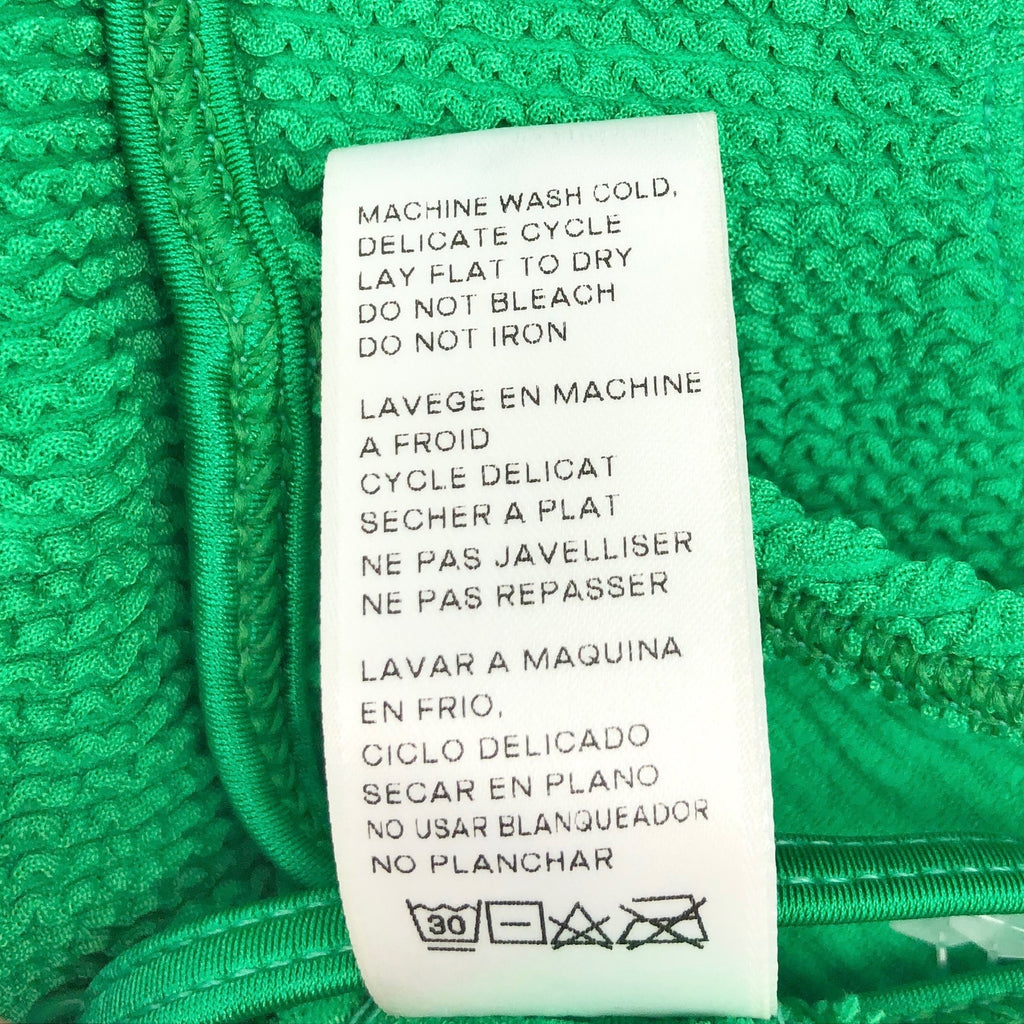 GOOD AMERICAN Always Fits One-Piece Swimsuit in Green XXS/XS Scoop Back NWOT
