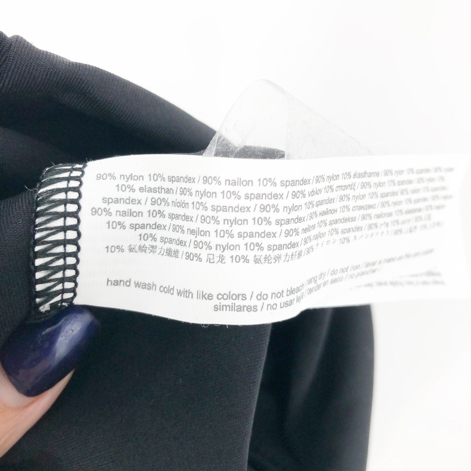 Capezio Womens Stirrup Leggings Small US 4-6 Black High Rise Pull On Stretch NWT